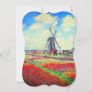 Reserve A Data Monet Tulips Windmill