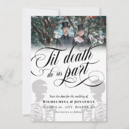 Reserve A Data Morte Branca Nos Foto Salvar Data