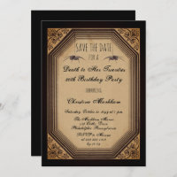 Morte por Deco Gótica à Festa de aniversário dos 2