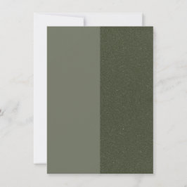Reserve A Data Moss Green Dual-Tone Save the Date – Personalizáve