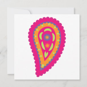 Reserve A Data Motivo Floral Boho Rosa