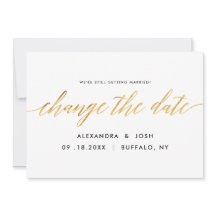 Mudança de Data de Casamento em Dourado Adiada