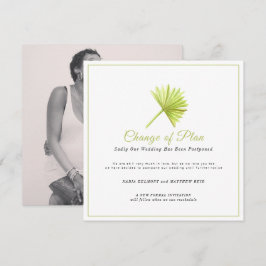 Reserve A Data Mudança de planos no evento de casamento adiada fo