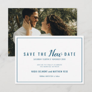 Reserve A Data Mudança no evento de casamento salve a nova data a