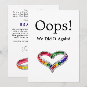 Reserve A Data Mudar Data - OOOOPS 🌈 Entrelaçados no Orgulho