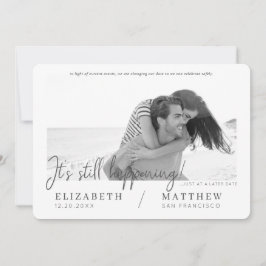 Reserve A Data Mude a Data Moderno Chique Personalizado Foto Casa