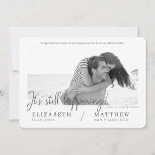 Reserve A Data Mude a Data Moderno Chique Personalizado Foto Casa