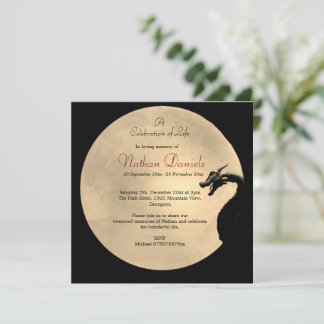 Reserve A Data Mythical Dragon Celebration of Life Card