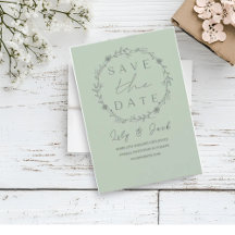 Na moda simples e mínimo Elegante moderno verde