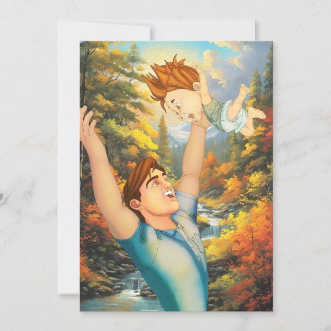 RESERVE A DATA NÃO HÁ NADA COMO UM BOM MOÇO COM PAI (Frente)