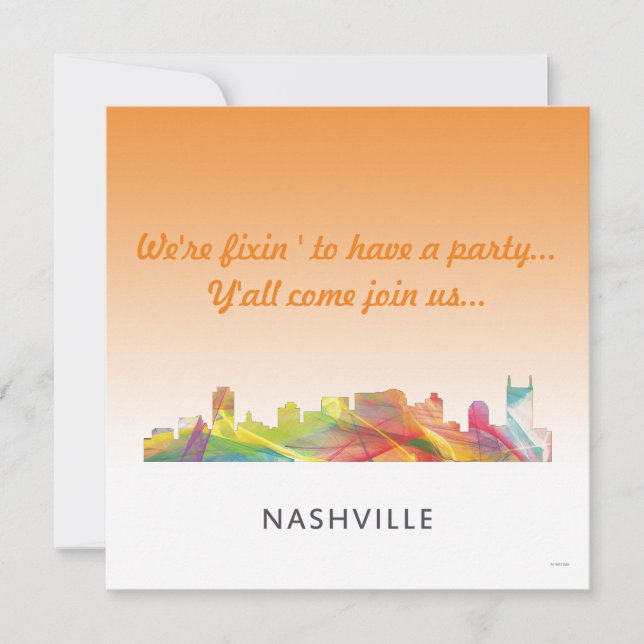 RESERVE A DATA NASHVILLE, TENNESSEE SKYLINE WB1 - (Frente)