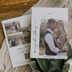 Reserve A Data Natal do Casado de Fotografia do Arch Modern Boho