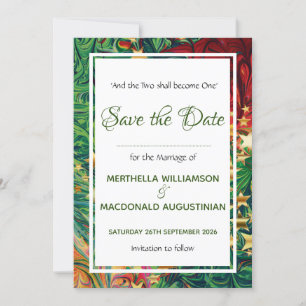 Reserve A Data NATAL STARS Personalização Escritura Casamento Fes