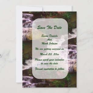 Reserve A Data Natureza de Casamento em Cascata Florestal