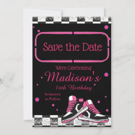 Reserve A Data Neon Sneaker Birthday, Glitter