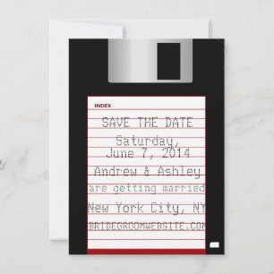 Reserve A Data Nerdy Wedding Salve A Data Disquete