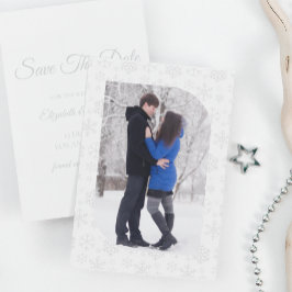 Reserve A Data Neve no Amor Casamento de Inverno