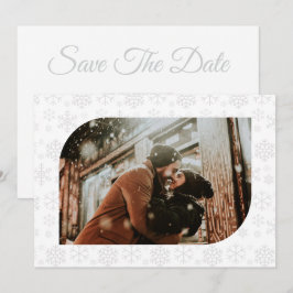 Reserve A Data Neve no Amor Casamento de Inverno