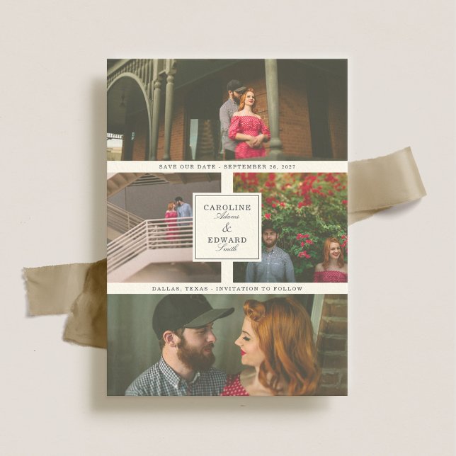 Reserve A Data No Último Casamento Foto Salvar Data (Criador carregado)