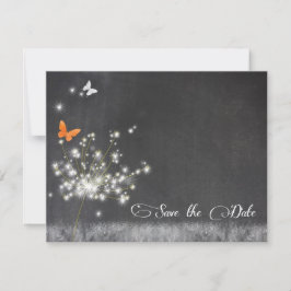 Reserve A Data Noite de Dandelions Casando Salve a Data