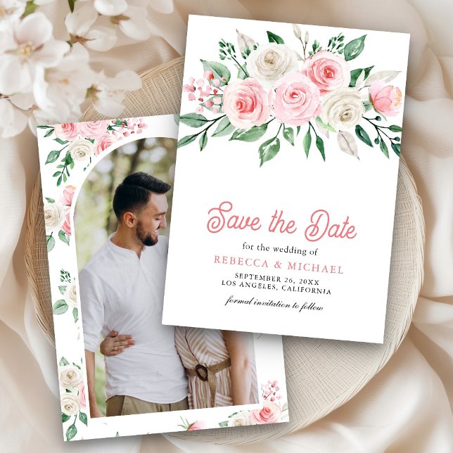 Reserve A Data Noiva Floral Rosa Choque Fotografia Casamento (Criador carregado)
