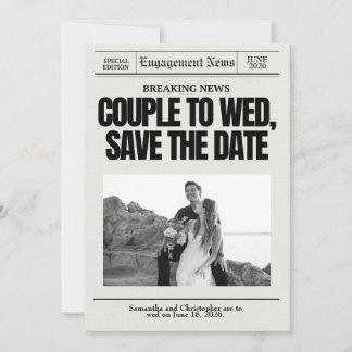 Reserve A Data Noivado Casamento Salve a Data Quebrando Notícias