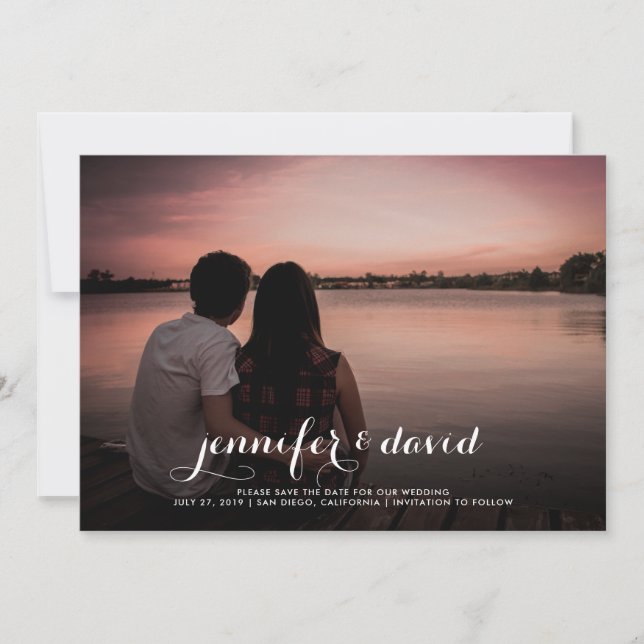 Reserve A Data Nomes no Script | Salvar a foto de data (Frente)