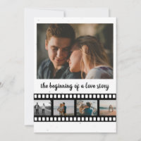 Nove fotos Collage Inspirational Save the Date