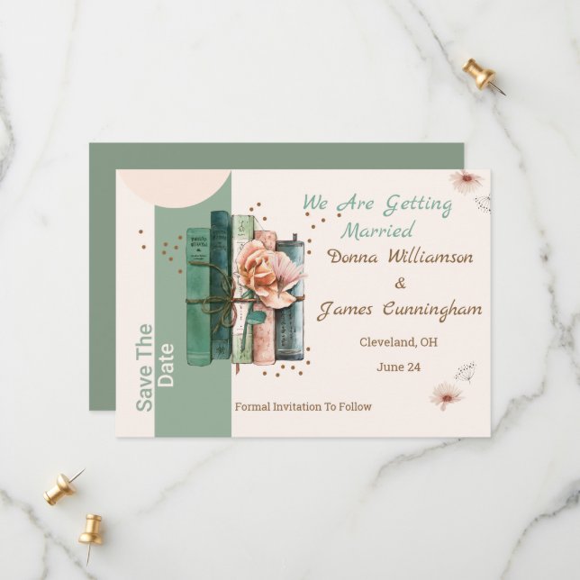 Reserve A Data Novo Capítulo Começa Salve a Data (Frente/Verso In Situ)