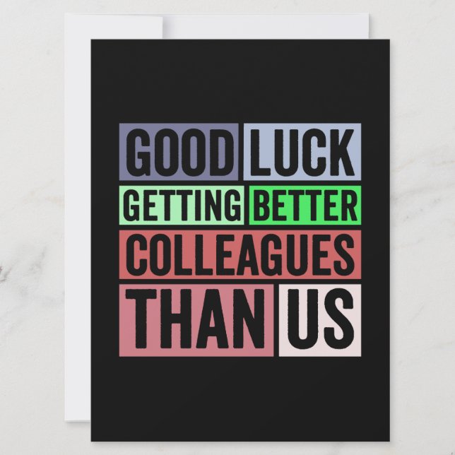 Reserve A Data Novo Trabalho Engraçado | Despedida De Colaborador (Frente)