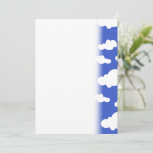 Reserve A Data Nuvem Azul Céu Branco Nuvens Sonhando Nuvens