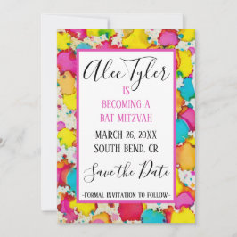 Reserve A Data O Bar BM Bat Mitzvah Confetti Salva A Data