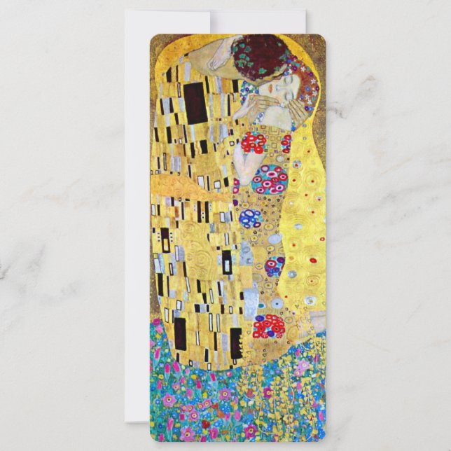 Reserve A Data O Beijo de Gustav Klimt, Casamento Salve a Data! (Frente)