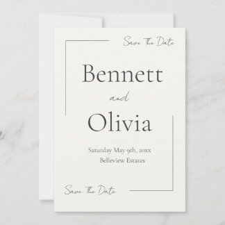 Reserve A Data O Casamento Da Época Suave Salva A Data