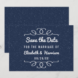 Reserve A Data O Casamento Da Noite Estrelada Salva A Data