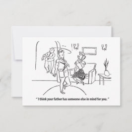 Reserve A Data O pai dela tem outra pessoa em mente, engraçado