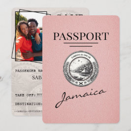 Reserve A Data O Passaporte Rosa Jamaica Salva A Data