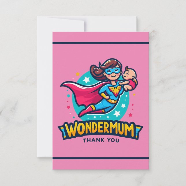 Reserve A Data Obrigado Mãe! T-Shirt (Frente)