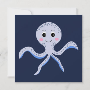 Reserve A Data Octopus sob o padrão das crianças do mar