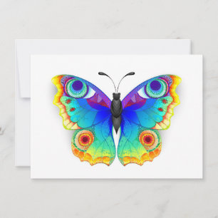 Reserve A Data Olho Peacock da Borboleta Arco-Íris