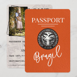 Reserve A Data Orange Brasil Passaporte Salvar Data