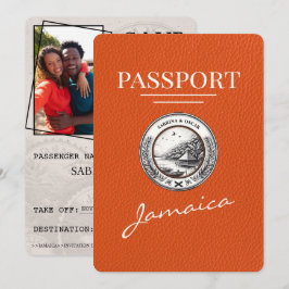 Reserve A Data Orange Jamaica Passport Salvar a data