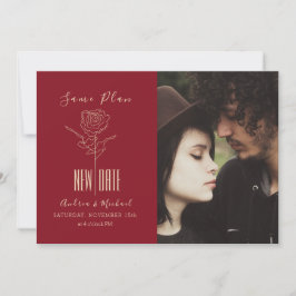 Reserve A Data Ortografia Moderna Elegante Adiou Casamento