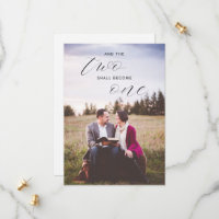 Os Dois Se Tornarão Uma Foto Religiosa