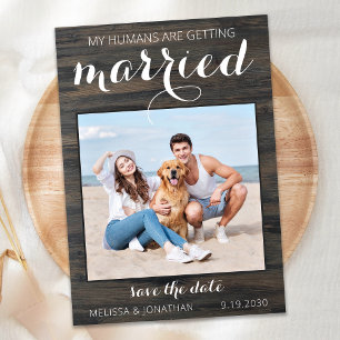 Reserve A Data Os Meus Humanos Casam-Se Com Foto De Casamento De 