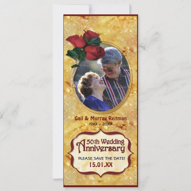 Reserve A Data Ouro 50º Aniversário (Frente)