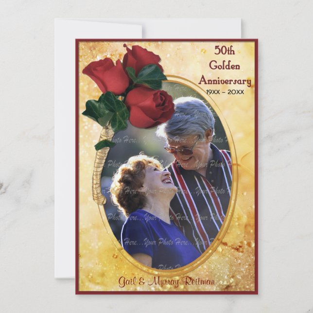 Reserve A Data Ouro 50º Aniversário (Frente)