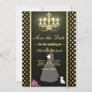 Reserve A Data Ouro chandelier