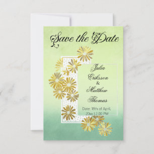 Reserve A Data Ouro Daisy Dream Elegance Romance Vintage Chic