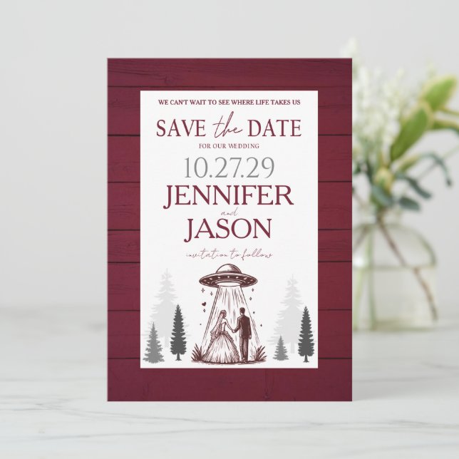 Reserve A Data Out of this World (Em pé/Frente)